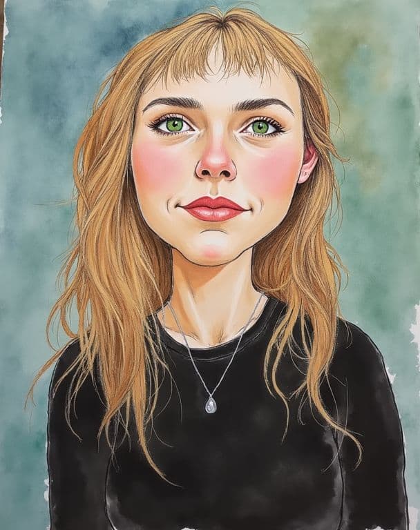 AI-generated portrait